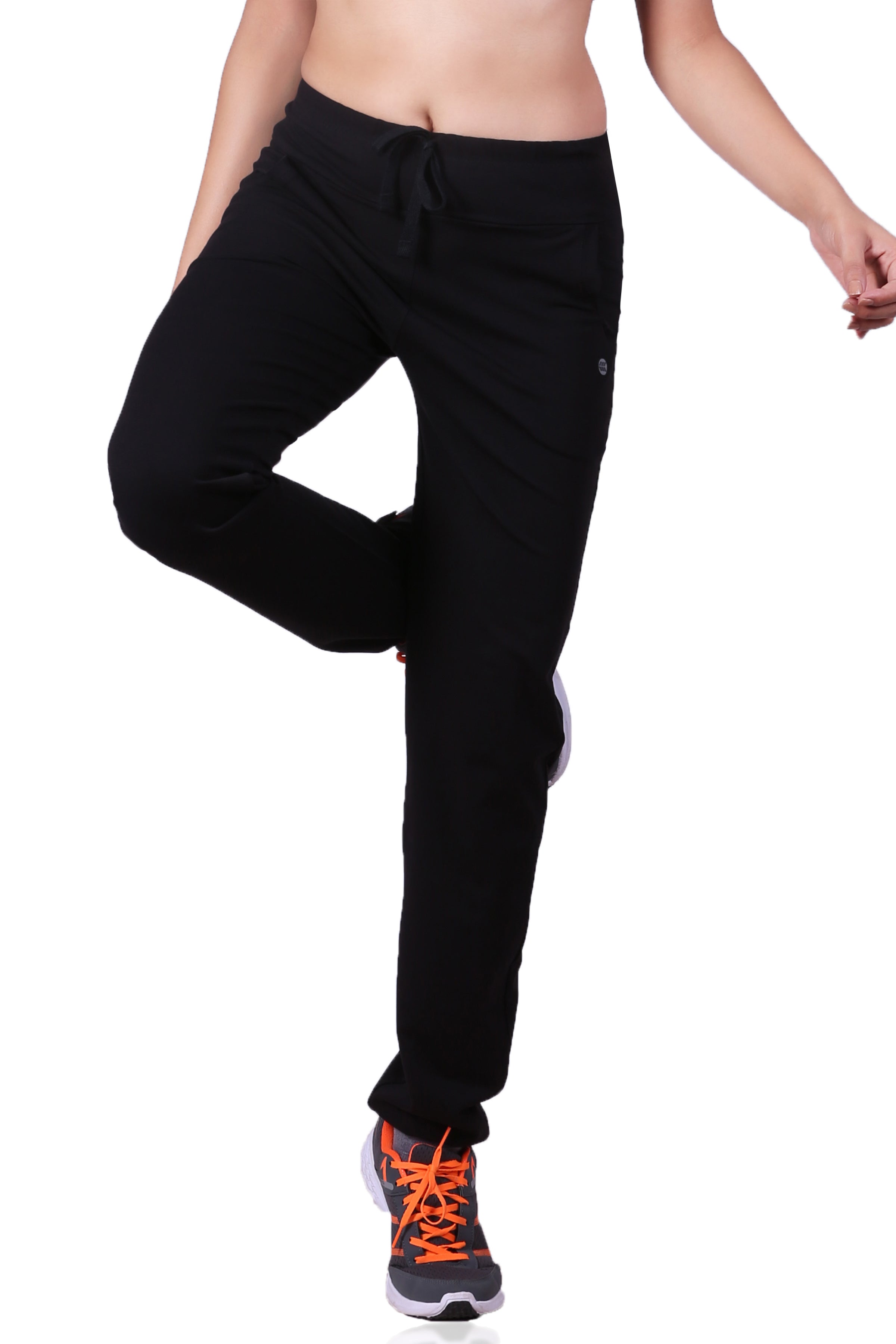 y2k black and white track pants (M) | Posh Dress Code